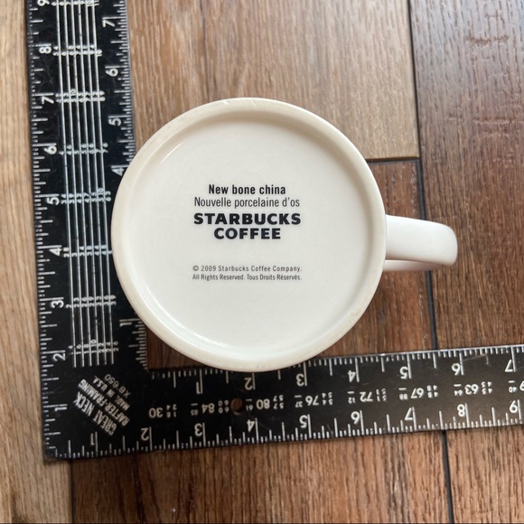 Starbucks 2009 Winter Holiday Reindeer Bone China Mug - Picture 7 of 7